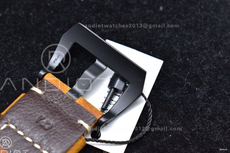 Real Asso Clone O PAM441 Brown Ceramic on SBF Strap Best Edition 1:1 P.9001 Super 0316